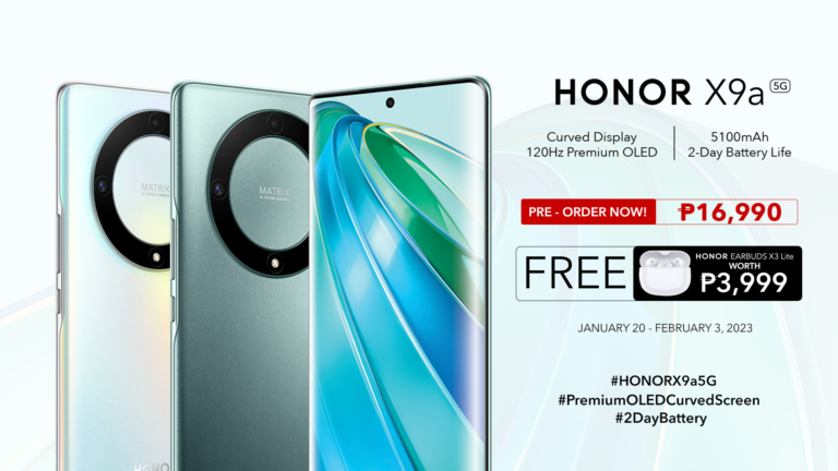 HONOR X9a 5G finally arrives in the Philippines at Php 16,990