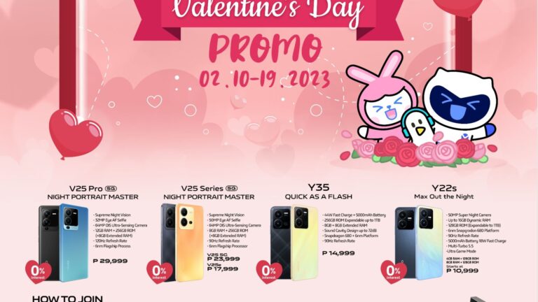 vivo Philippines Offers a FREE Bouquet of Flowers and a Premium Necklace  Perfect for Valentine’s Day