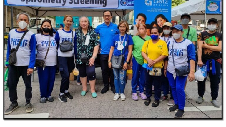 Ortigas Market Holds Medical Mission for Sanitation, Security and Traffic Personnel
