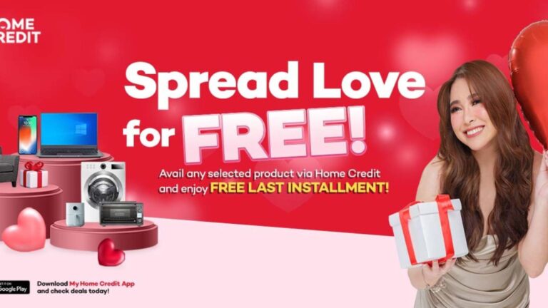 Give your loved ones these lovely Valentine gifts through Home Credit   