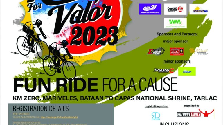 Philippine Veterans Bank invites cyclists to join Ride for Valor 2023