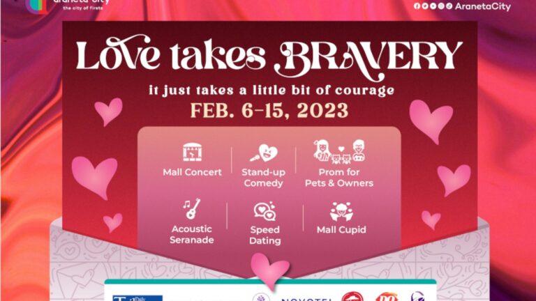 Confess true feelings and celebrate romance at Araneta City