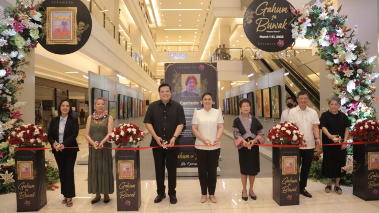 Women Davao artists take centerstage in ‘Gahum sa Buwak: Flower Power’ at Estancia Mall in Pasig City