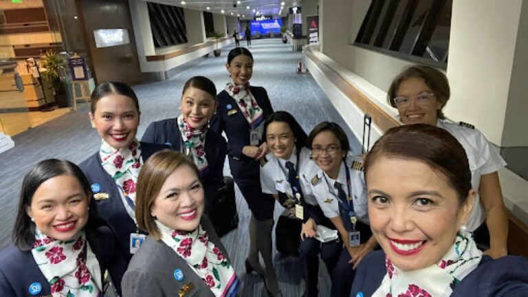 PAL FLIES AN ALL-FEMALE FLIGHT TO GUAM