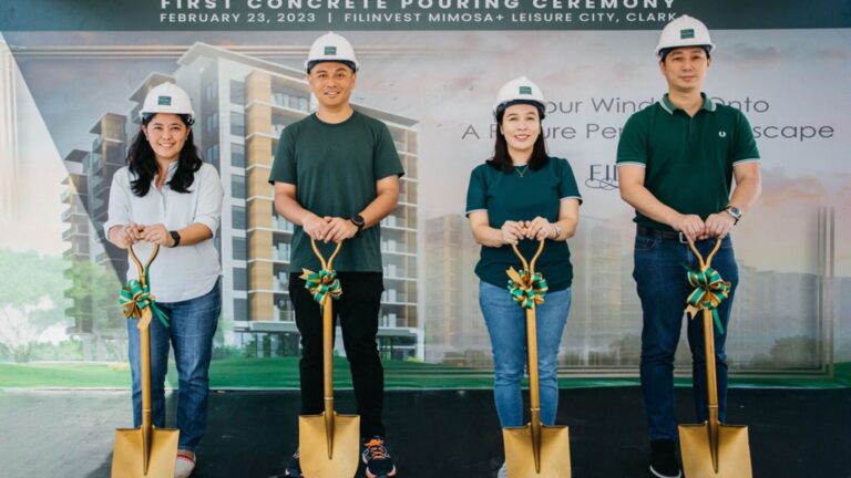 Golf Ridge Private Estate marks first pouring milestone
