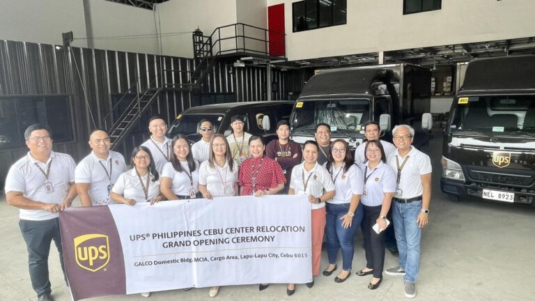 UPS RELOCATES CEBU CENTER TO LARGER FACILITY IN  LAPU-LAPU CITY   