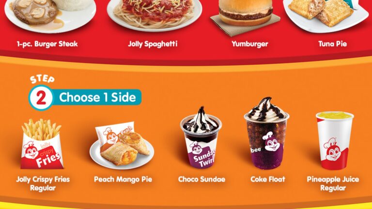 How to Make your own Sulit-Sarap combination for only P75 with Jollibee’s Mix & Match Combos   