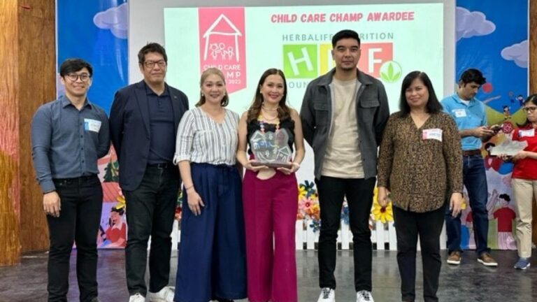 Herbalife Nutrition Foundation Receives its 3rd Child Care Champ Award from SOS Children’s Villages Philippines