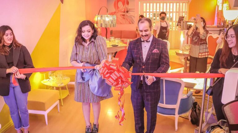 H&T wine gallery : Happy Andrada newest venture from catwalk to kitchen