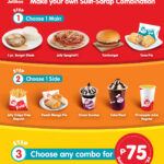 Jollibee Mix & Match Combos