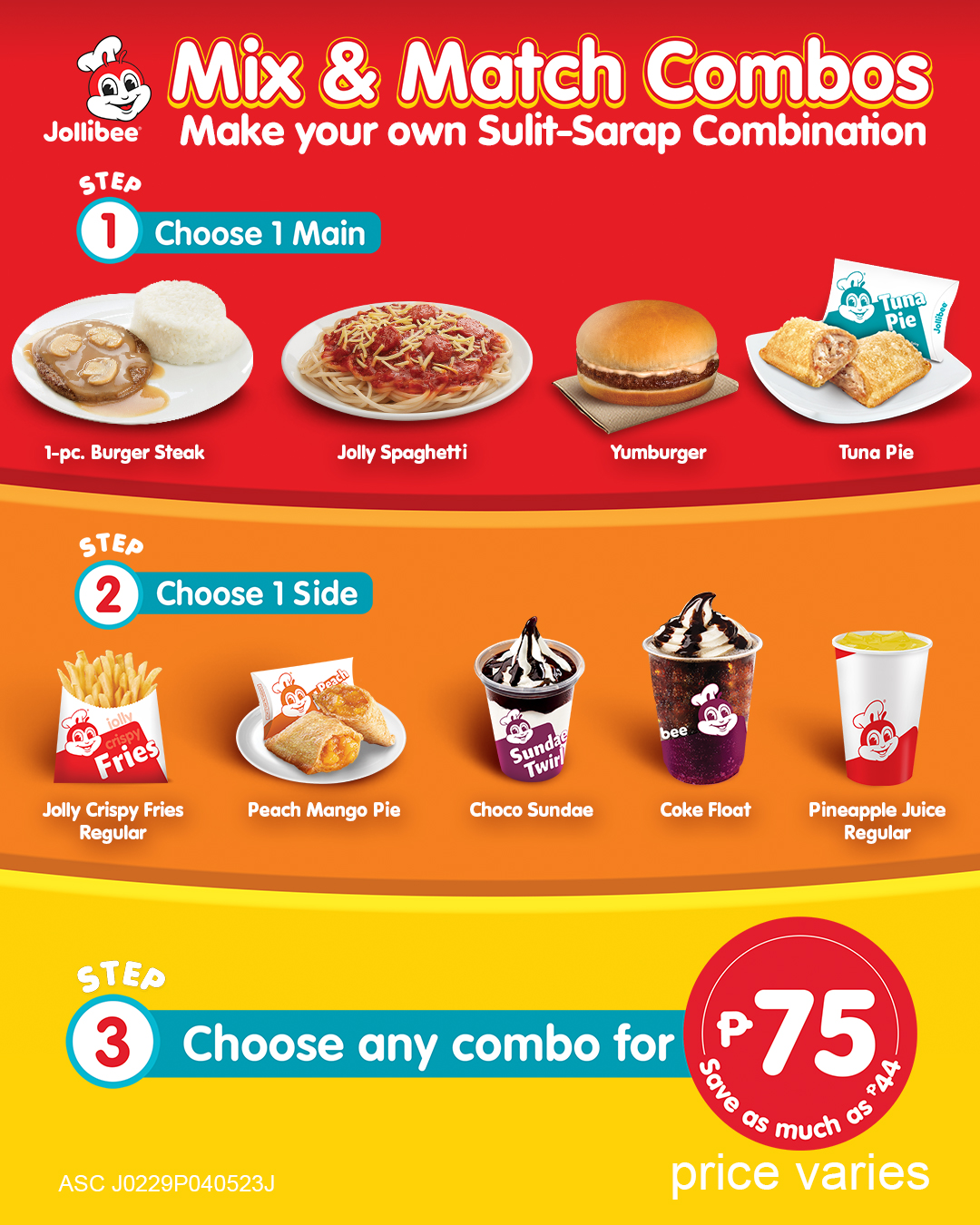 Jollibee Mix Match Combos ManilaSociety Com   Jollibee Mix Match Combos 