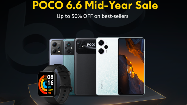 Attention! Incredible deals alert: POCO smartphones are now available at jaw-dropping discounts of up to 50% off during the 6.6 sale.
