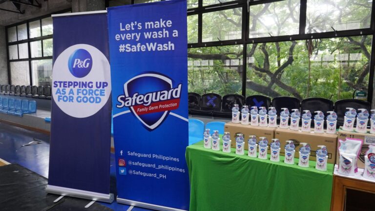 P&G Philippines donates Safeguard products to support public hospitals to Empower public health