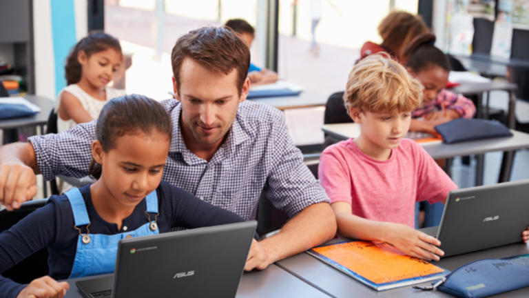 ASUS Business unveils the newest 11-inch Chromebook Series, the Sturdy Buddy for Education