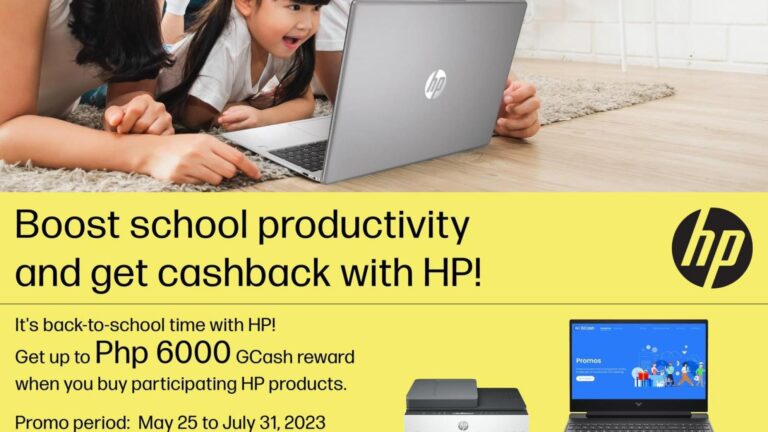 Top quality devices up for grabs in HP’s GCash ‘back-to-school’ promo   