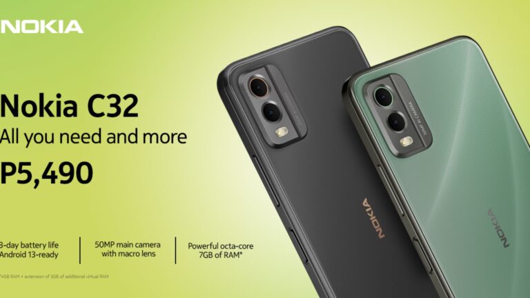 Nokia C32 with 50-megapix launches in the Philippines for only PHP 5,490