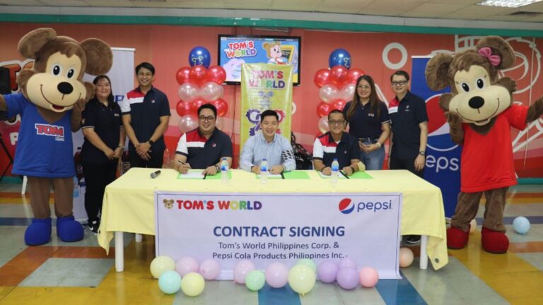 Tom’s World renews partnership with Pepsi-Cola Products Philippines, Inc.   