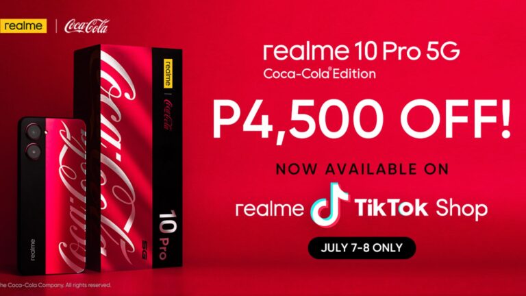 realme 10 Pro 5G Coca-Cola® Edition Now Available on realme TikTok Shop