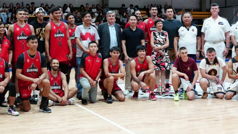 Philippines and France hold basketball friendly