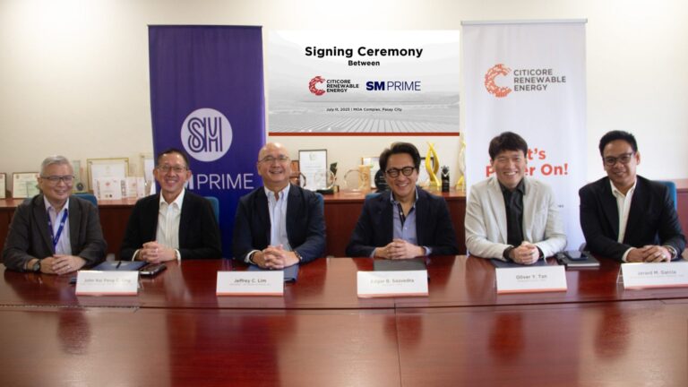 SM Prime taps Citicore Renewables for the supply of Clean Energy