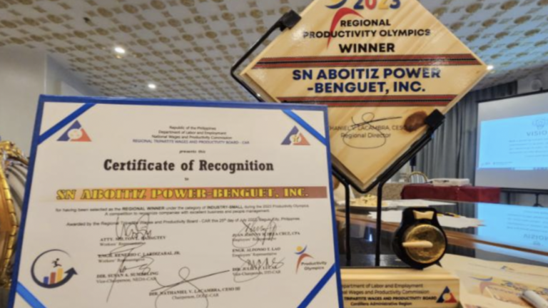 SNAP-Benguet, Regional Productivity Olympics winner   