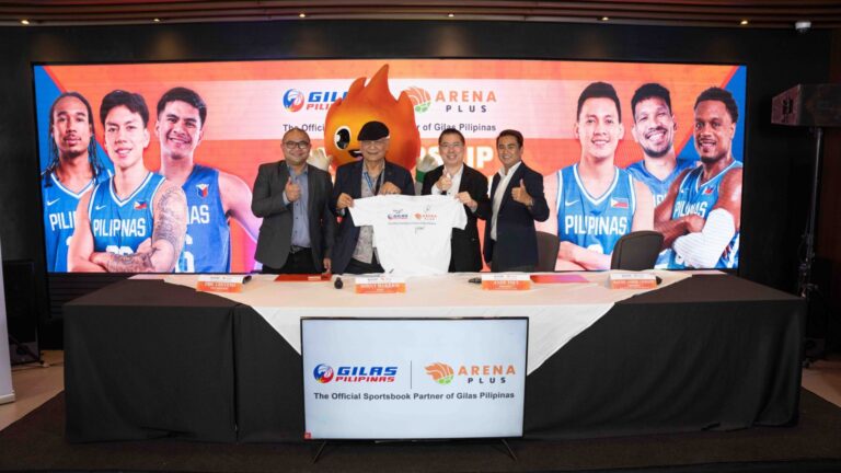 ArenaPlus Becomes Official Sportsbook Partner of GILAS Pilipinas
