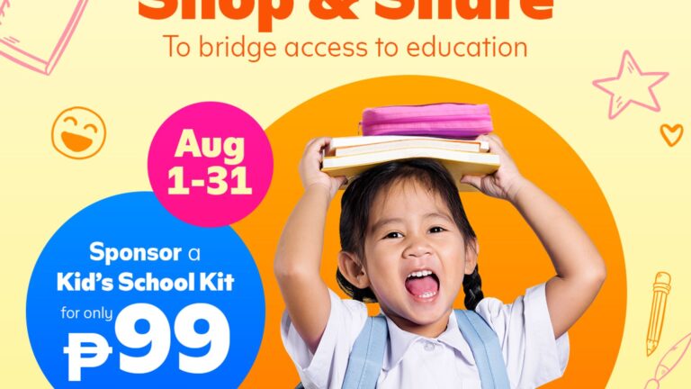 SM Store Launched “Shop & Share to Bridge Access to Education”