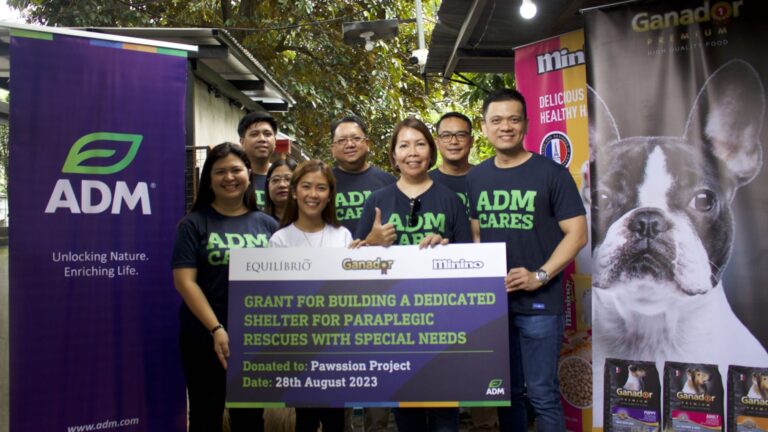 ADM Teams Up with Pawssion Project to Elevate Pet Welfare in the Philippines