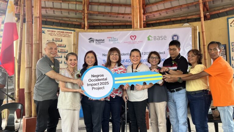 Habitat for Humanity Philippines turns over new Cement Bamboo Frame housing units 