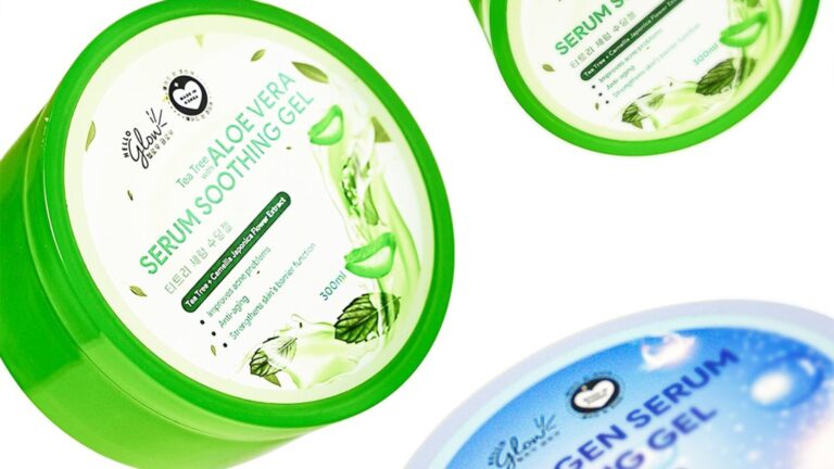Hello Glow Collagen Serum Soothing Gel and Tea Tree Serum Soothing Gel   : Hello Glow introduces two new products  this Skin Care Awareness Month