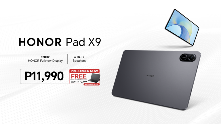    HONOR Raises the Bar for All-rounder Tablet with the New HONOR Pad X9 for only Php 11,990