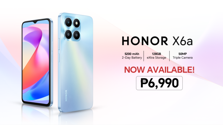 HONOR Sets New Standard with HONOR X6a, priced at only Php 6,990 