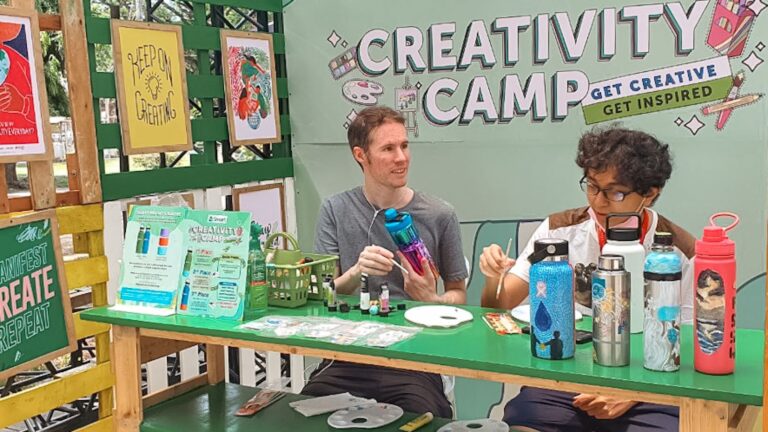 Smart holds ‘Creativity Camp’ at Silliman University, reinforcing sustainability