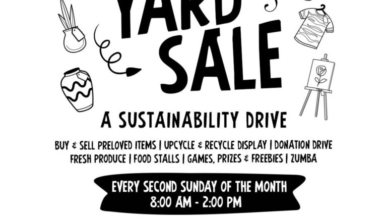 Be part of Ortigas Malls’ monthly sustainability Yard Sale drive   