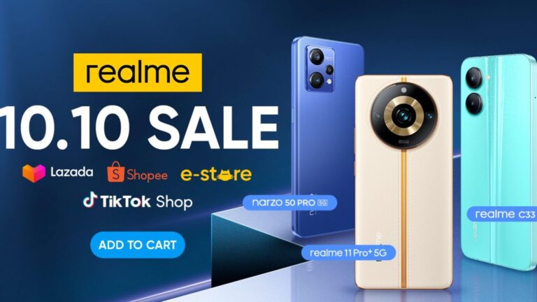 Catch exciting deals and big discounts on realme 10.10 Sale 