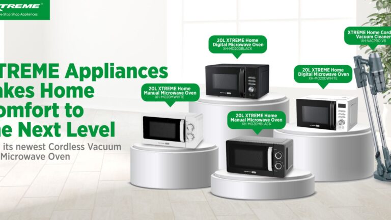XTREME Appliances Takes Home Comfort to the Next Level with its newest Cordless Vacuum and Microwave Oven   