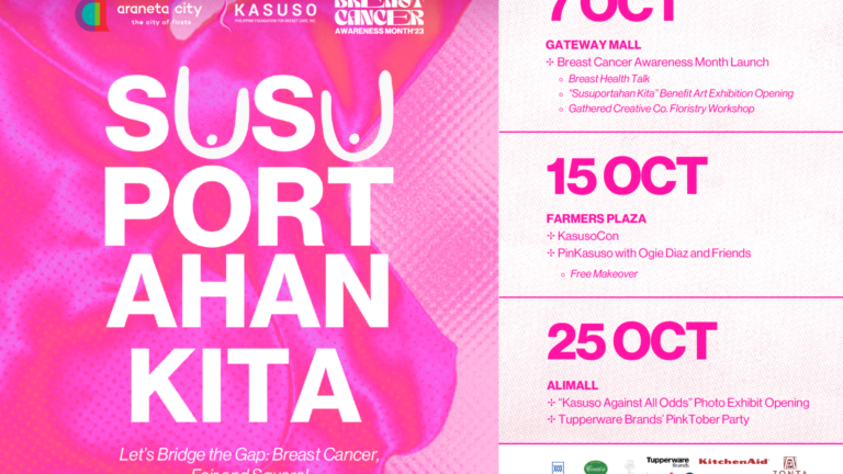 Araneta City, Kasuso Foundation team up for breast cancer awareness
