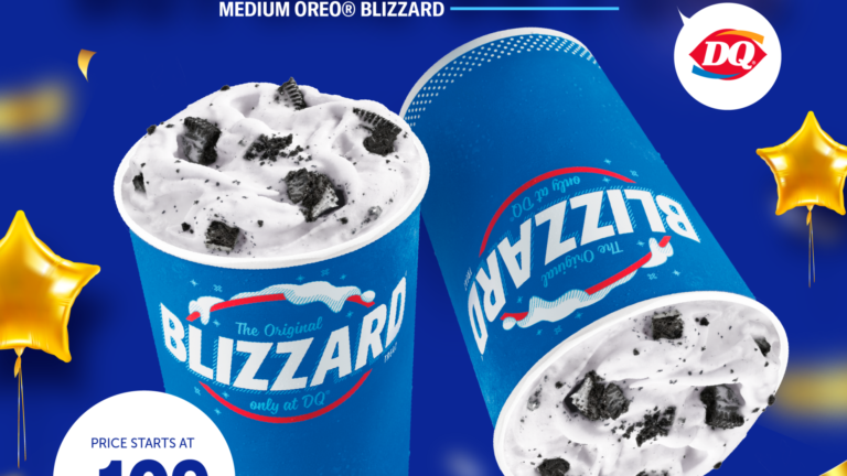 Buy 1, get 1 Blizzard this weekend in celebration of DQ’s anniversary