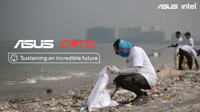 ASUS solidifies commitment to sustaining an incredible future, collects over one ton of recyclable waste with CORA