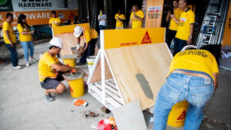 Sika Philippines cultivates knowledge  through Sika World Tiler Day and Webinars