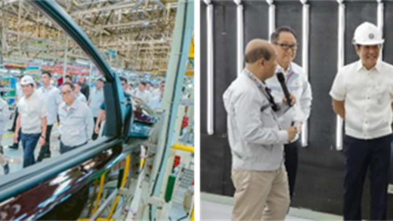 Toyota Motor Philippines manufacturing plant sources 100% green energy