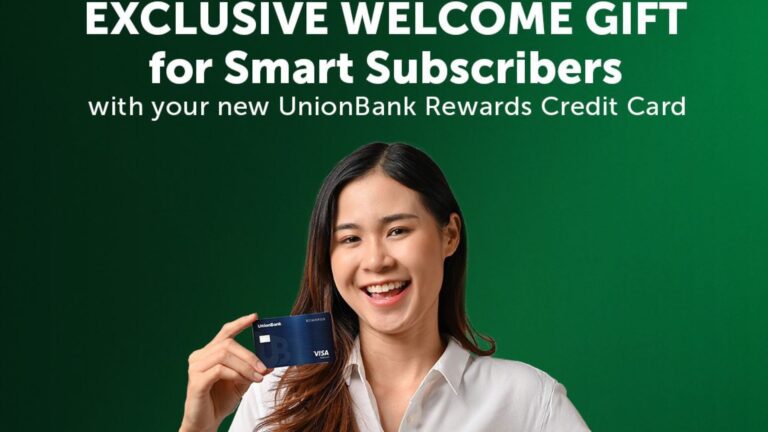 Smart partners with UnionBank to reward subscribers with up to P5,000 Welcome Gift