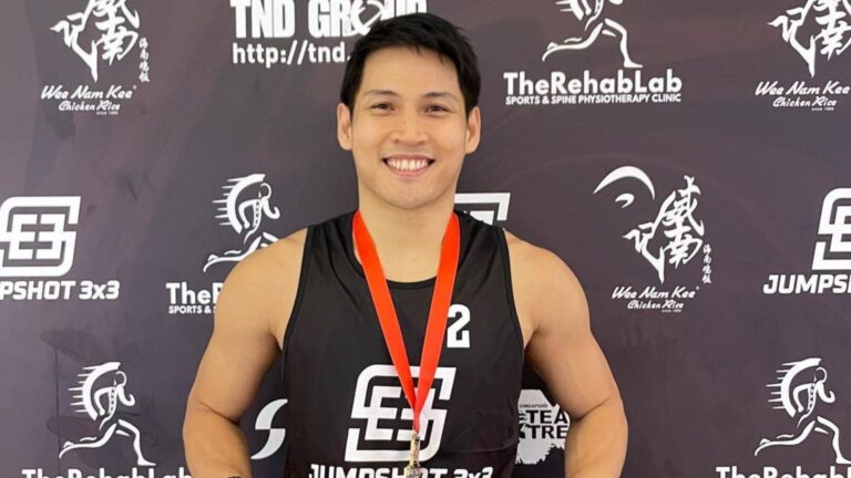 Filipino Slam Dunk Master David Carlos Clinches Dunk Championship In Singapore