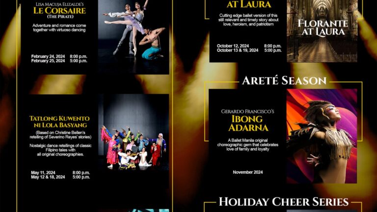 Well-loved masterpieces and magical Filipino stories come to life in Ballet Manila’s 26th Performance Season