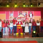 The Jollibee team are all smiles as they lead the Chickenjoy toast