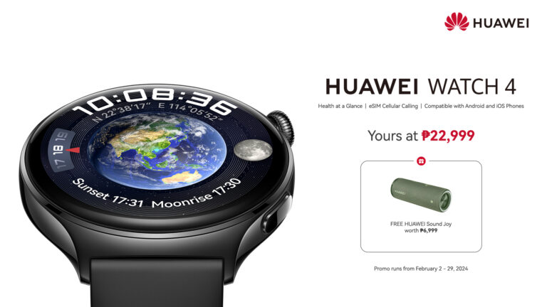Discover the Ultimate Health and Independent Smart Companion: HUAWEI WATCH 4  Launches in the Philippines