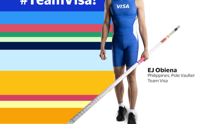 Visa welcomes pole vaulter EJ Obiena as part of Team Visa for Olympic Games Paris 2024   