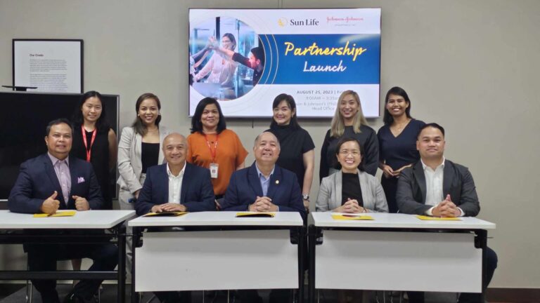 Sun Life and Johnson & Johnson Ink Deal to Promote Healthier Lives for Filipinos   