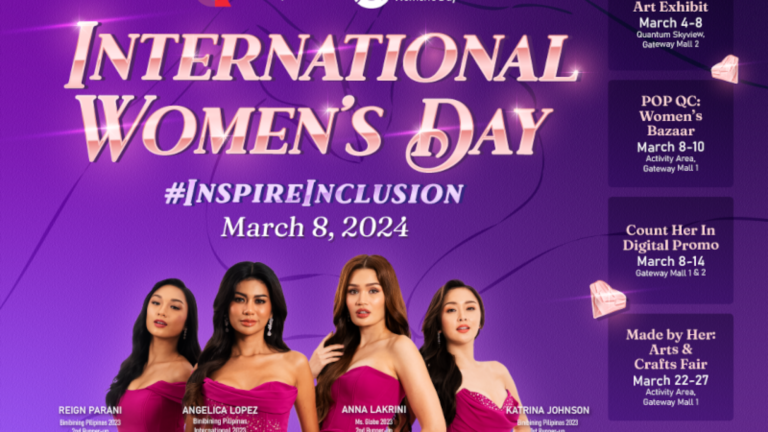 Celebrate diversity, #InspireInclusion this International Women’s Day at Araneta City