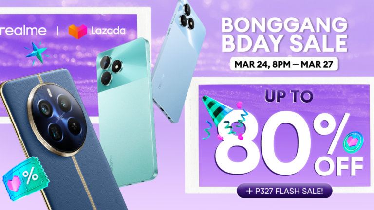 realme joins Lazada Birthday Blowout Sale with up to 80% discount to offer the Squad